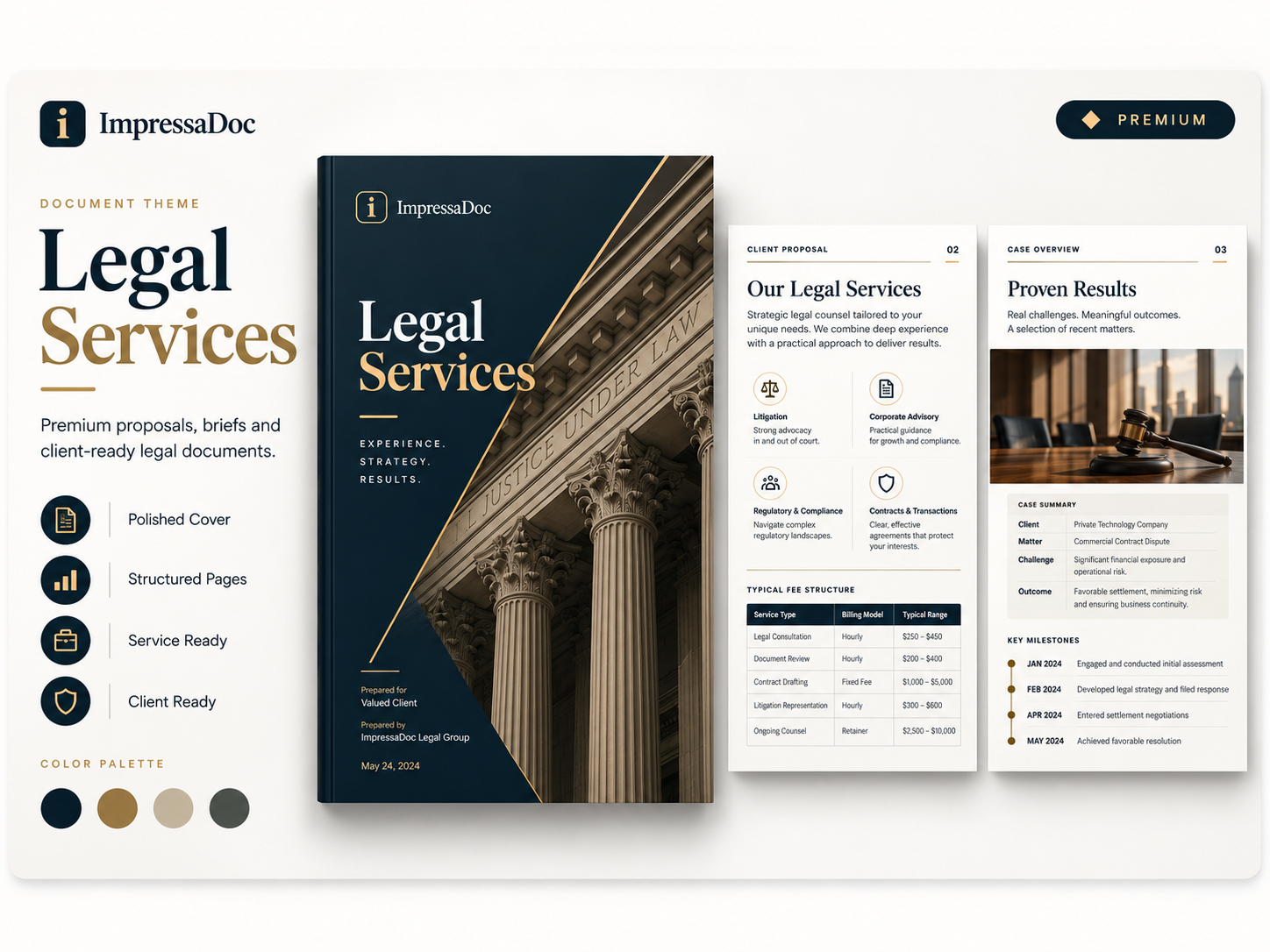 Legal Services Image theme preview