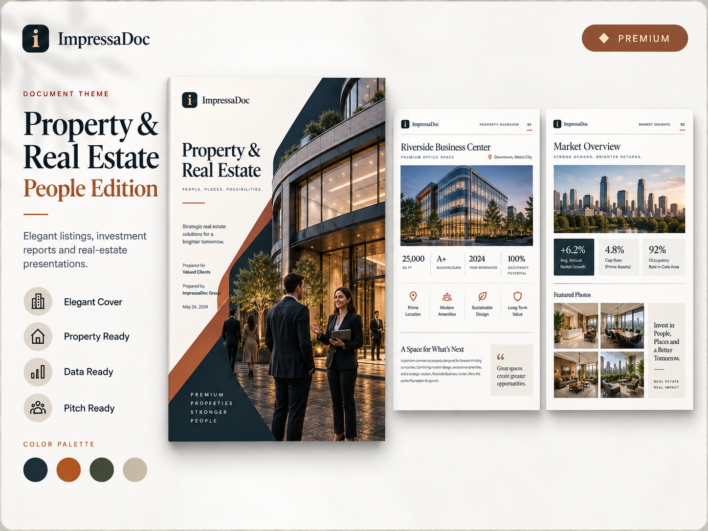 Property & Real Estate People theme preview